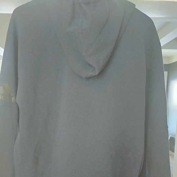 Adidas navy blue mens hoodie - Picture 4 of 4